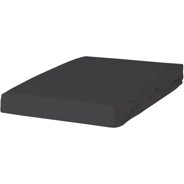 Linolux (topper) Hoeslaken Jersey Dark Grey 160x200