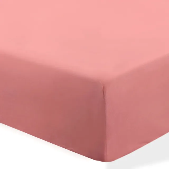 NOUS Kids katoenen kinderhoeslaken 70x150 cm - roze