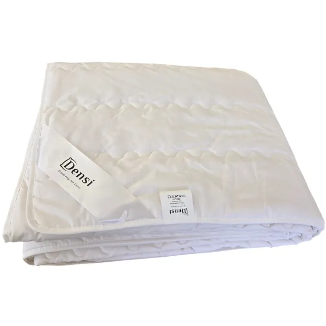 Densi Cotton Zomer - Dekbed – 140x200cm - Wasbare Katoen vulling - 100% Katoenen tijk - Licht, Absorberend, Natuurlijk & Ademend Comfort Zomerdekbed wit