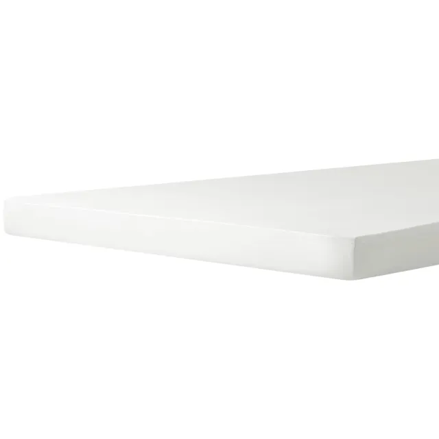 NOUS Living jersey hoeslaken topmatras wit