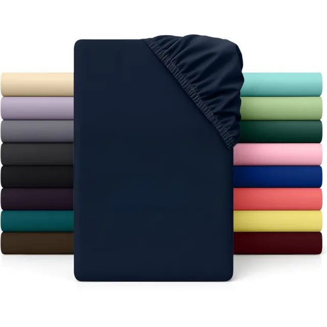 DailySupplies® Daily Supplies® Matrasovertrek 90x200 - Dekbedovertrek - Hoeslaken - Matrasbeschermer - Extra Zacht Blauw
