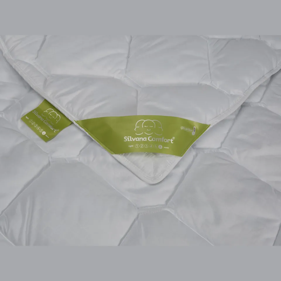Silvana synthetisch enkel dekbed (Comfort) wit, foto 3