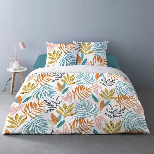 Better Nights Floris - Dekbedovertrek set - 200/200 + 2 kussenslopen - 100% Katoen - Extra zacht - Bloementjes blauw