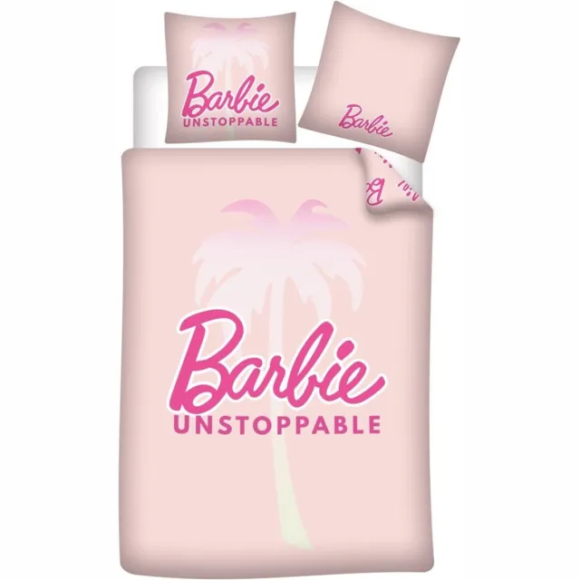 Barbie Dekbedovertrek, Unstoppable - Polyester Multikleuren