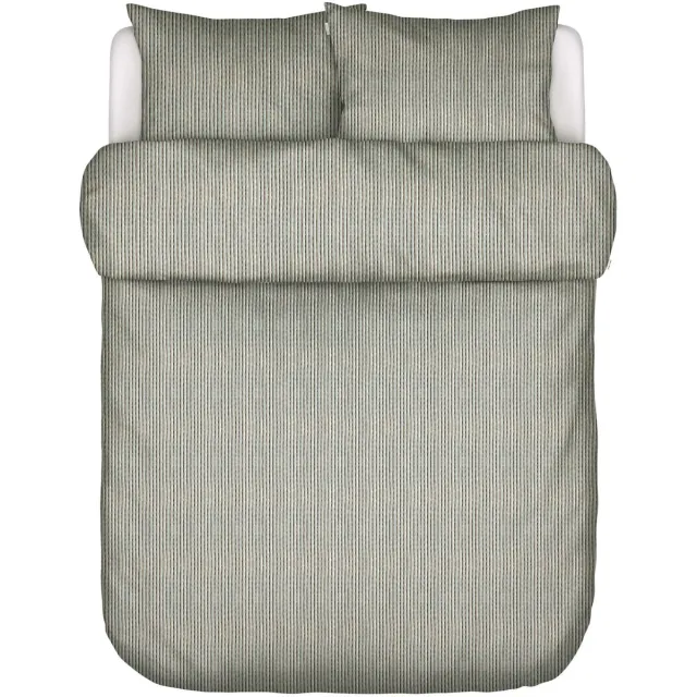 Marc O'Polo Dekbedovertrek Janne Oak Beige - 200x200/220 cm - 100% biologisch katoensatijn - incl.