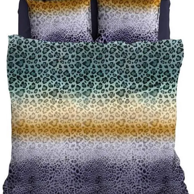 Satin D Or Satin d'Or Panthera - Dekbedovertrek - Lits-jumeaux - 260x200/220 cm - Grijs
