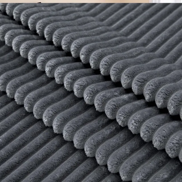 Ibenzoa Zachte en Comfortabele Fleece Dekken – Perfect voor Elke Ruimte grijs