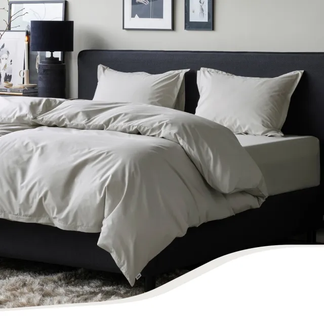 TEMPUR Home by TEMPUR® Topper Hoeslaken - Nature – 180 x 200 x 9 cm – Egyptisch katoen – Strijkvrij Hoeslaken – Geschikt voor Droger