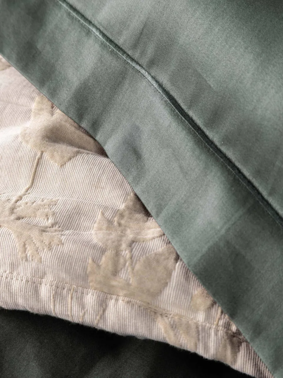 Essenza aziza dekbedovertrek balsam green, foto 7