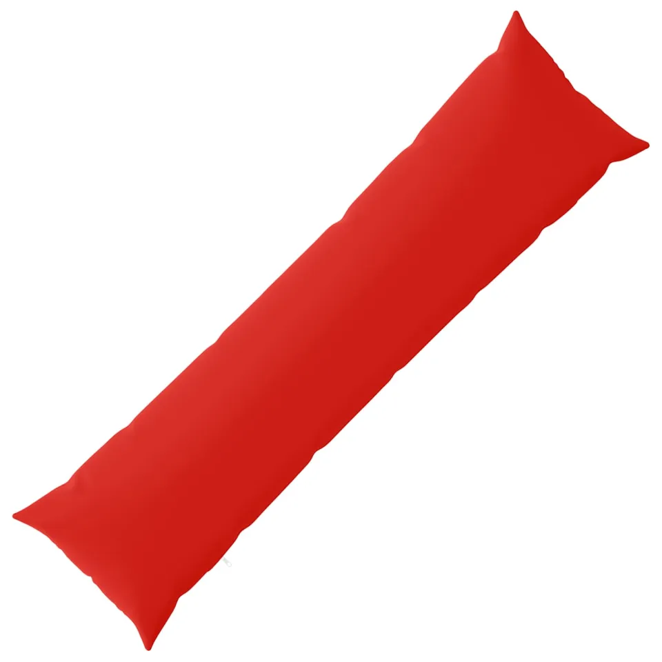 vidaXL Kussensloop HEERLEN Rood 40 x 145 cm Polyester