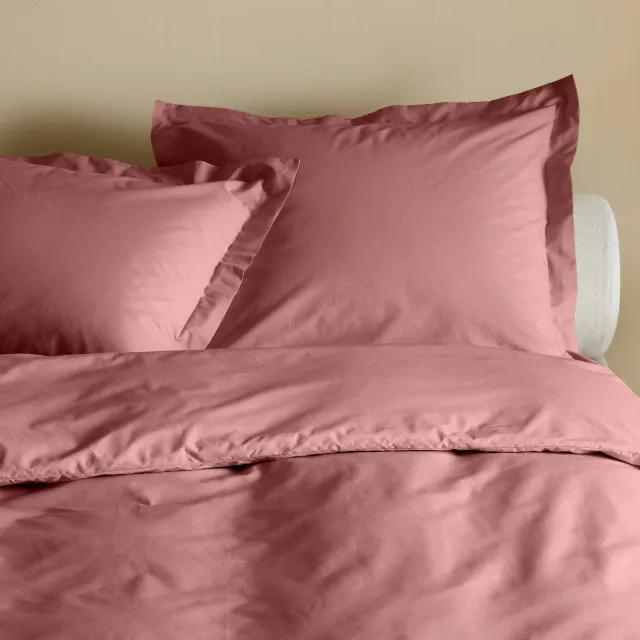 Studio LIVIT percale lits-jumeaux dekbedovertrek donkerroze