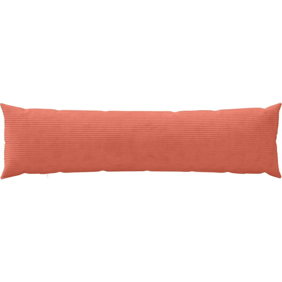 vidaXL Kussensloop 2 st HEERLEN Rood-oranje 40 x 145 cm corduroy