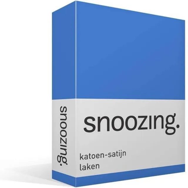 Snoozing Katoen-satijn - Laken - Meermin