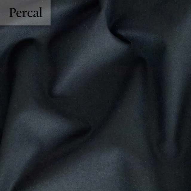 Dommelin Kussensloop Percal 200TC Zwart 60 x 70 cm