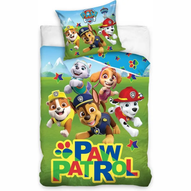 PAW Patrol Dekbedovertrek Airport - Eenpersoons - 140 x 200 cm - Katoen Multi