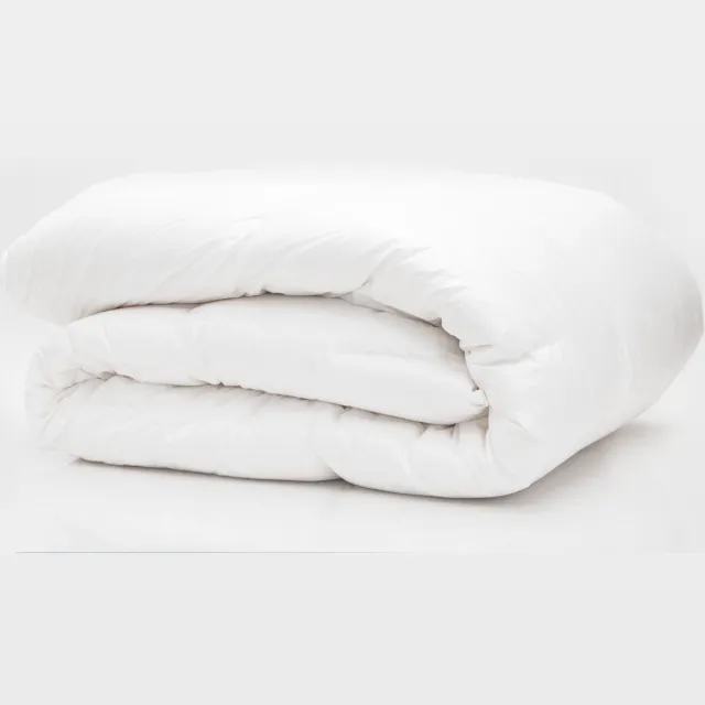 C'est Duvet Donsdeken 140x200 - Warm-Classic - Zilver : 100% witte Mazurische ganzendons