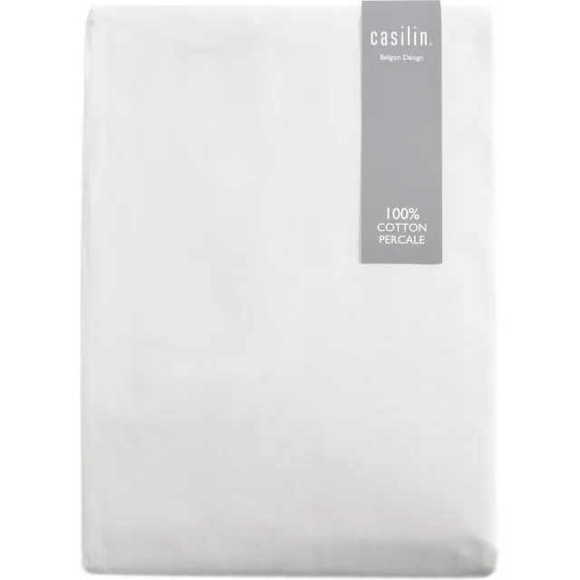 Casilin Luxe Hoeslaken - Perkal Katoen - Offwhite (ivoor) 160x200