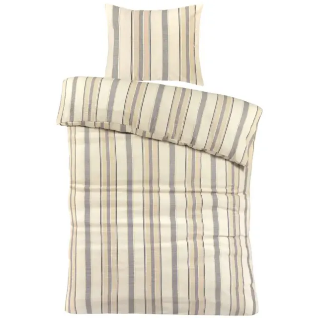 Day Dream Droomtextiel Flanel Dekbedovertrek Olle - 140x200/220 cm Naturel