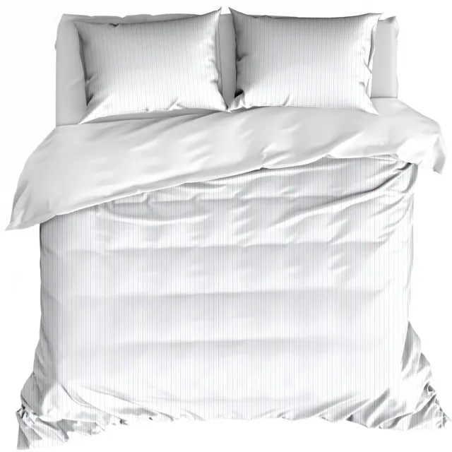 De Witte Lietaer Dekbedovertrek Lola Sky Blue - 260 x 240 + (2x) 60 x 70 cm - Katoen Percal