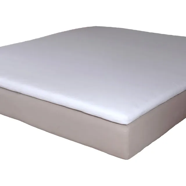 Homéé® Topper Hoeslaken Jersey Stretch wit - 90x200/210/220 cm hoogte 7 t/m 12 cm 160g.m² 100% katoen