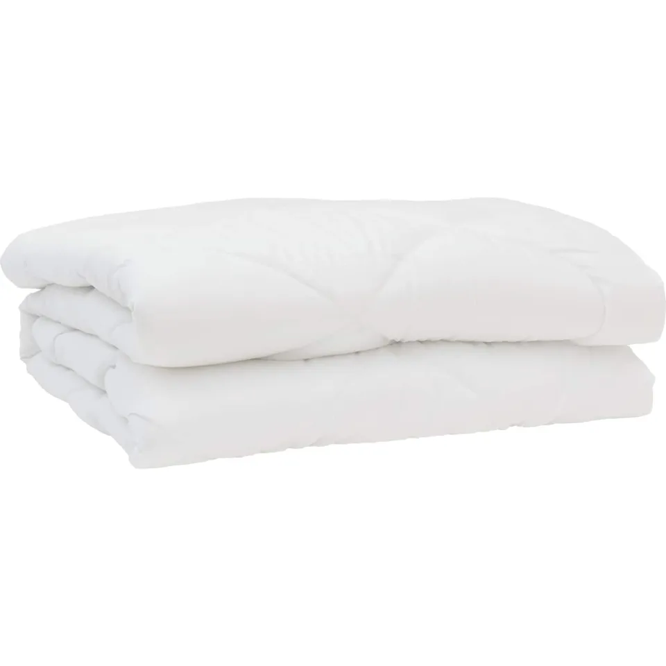 vidaXL Dekbed met kussen 3 st Wit Microfibre, foto 4