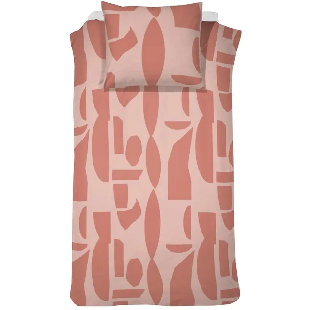 Cinderella Barista - Dekbedovertrek - Katoen - 140x200/220 cm + 1 kussensloop 60x70 - Roze