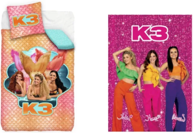 K3 Dekbedovertrek en Fleeceplaid Voordeelset Voordeelset Fleecedeken