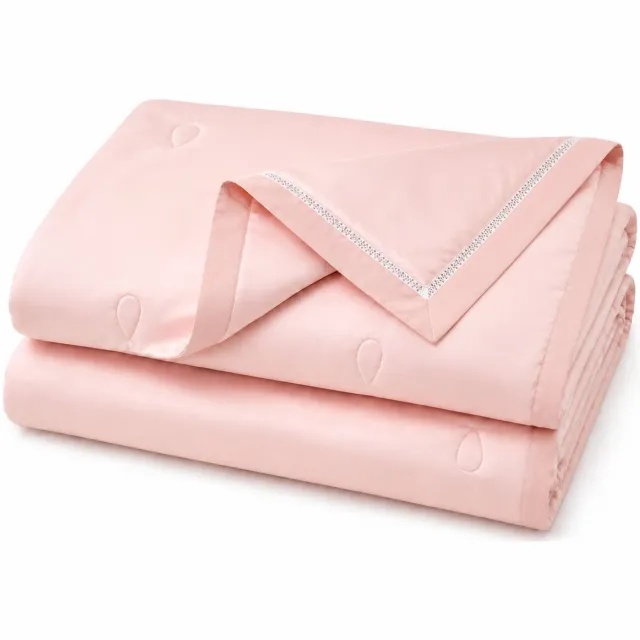 MeiLun Home Silken Mist Zomerdekbed zonder overtrek 200x230 cm – Dekbed – Peach Pearl -100% Lyocell – Lichtgewicht