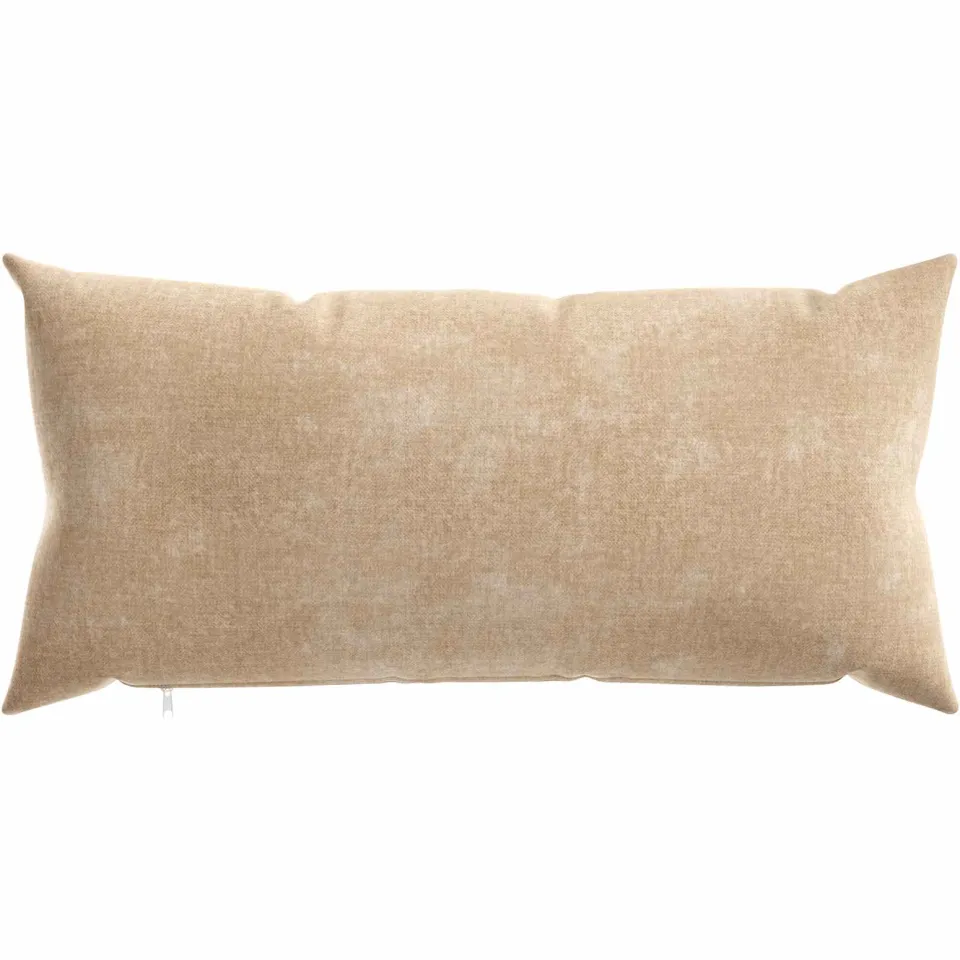 vidaXL Kussensloop 6 st HEERLEN Taupe 40 x 80 cm Chenille Stof, foto 3