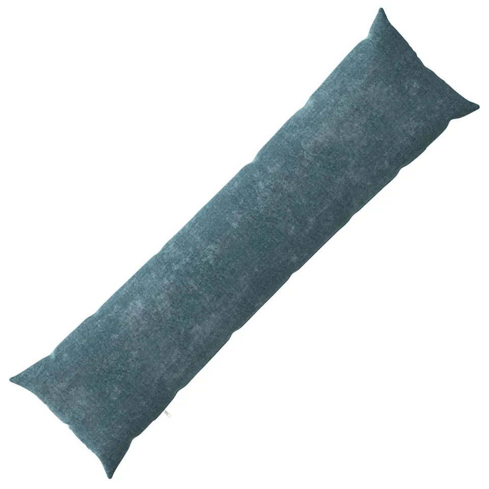 vidaXL Kussensloop HEERLEN Blauw 40 x 145 cm Chenille Stof, foto 4