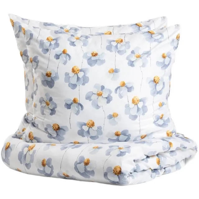 Homla Bedding - REITA - Floral Microfibre - 2* wit