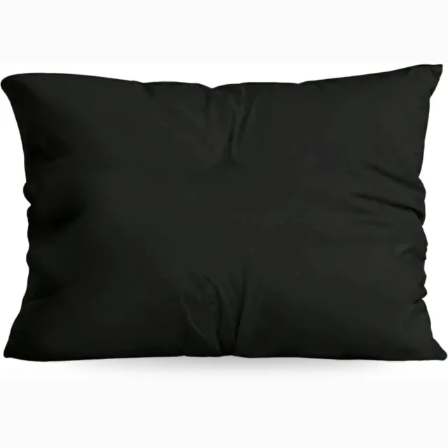 Zelesta Comfort Uni kussenslopen set van 2 - Zwart - 60x70cm