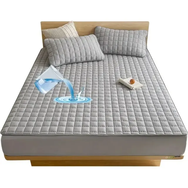 Bovista Waterdicht Hoeslaken - Beddengoed - Fitted Sheet - Bed - Donkergrijs