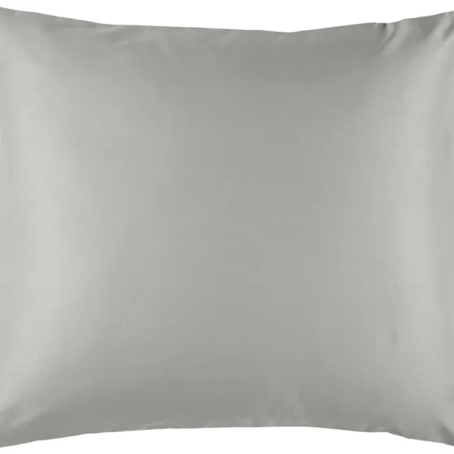 De Witte Lietaer Kussensloop Olivia Dove - 60 x 70 cm - Grijs - Katoen Satijn