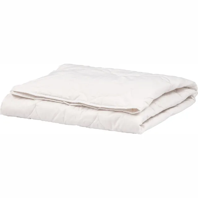 Vitality Pur Katoenen Zomerdekbed - 200x220 - Tweepersoons – 100% Natuurlijk – Ademend & Vochtregulerend – Dun & Lichtgewicht – Perfect Voor Warme Nachten Wit