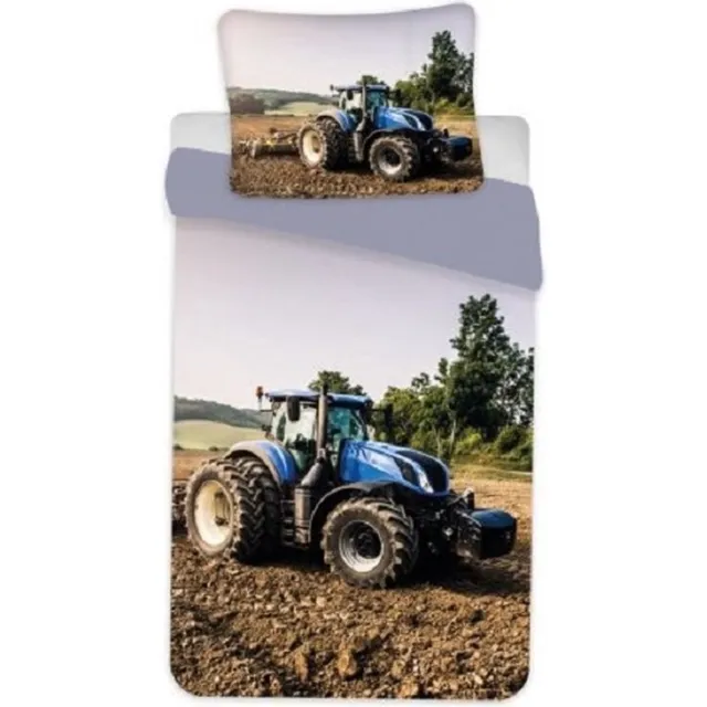 Sweet Home Dekbedovertrek tractor- 100 x 135 cm Multicolor
