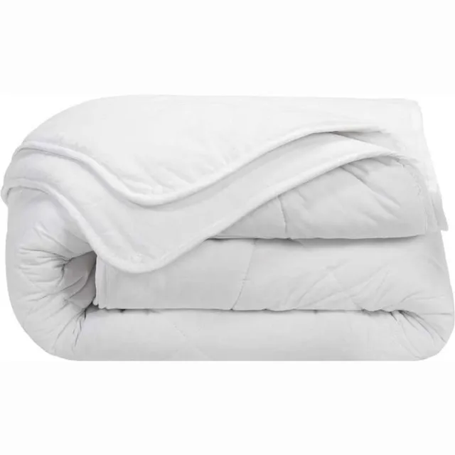 princessdekbedden 100% Soft Katoen 4-seizoenen Princess Kinderdekbed -120x150-cm-Wit