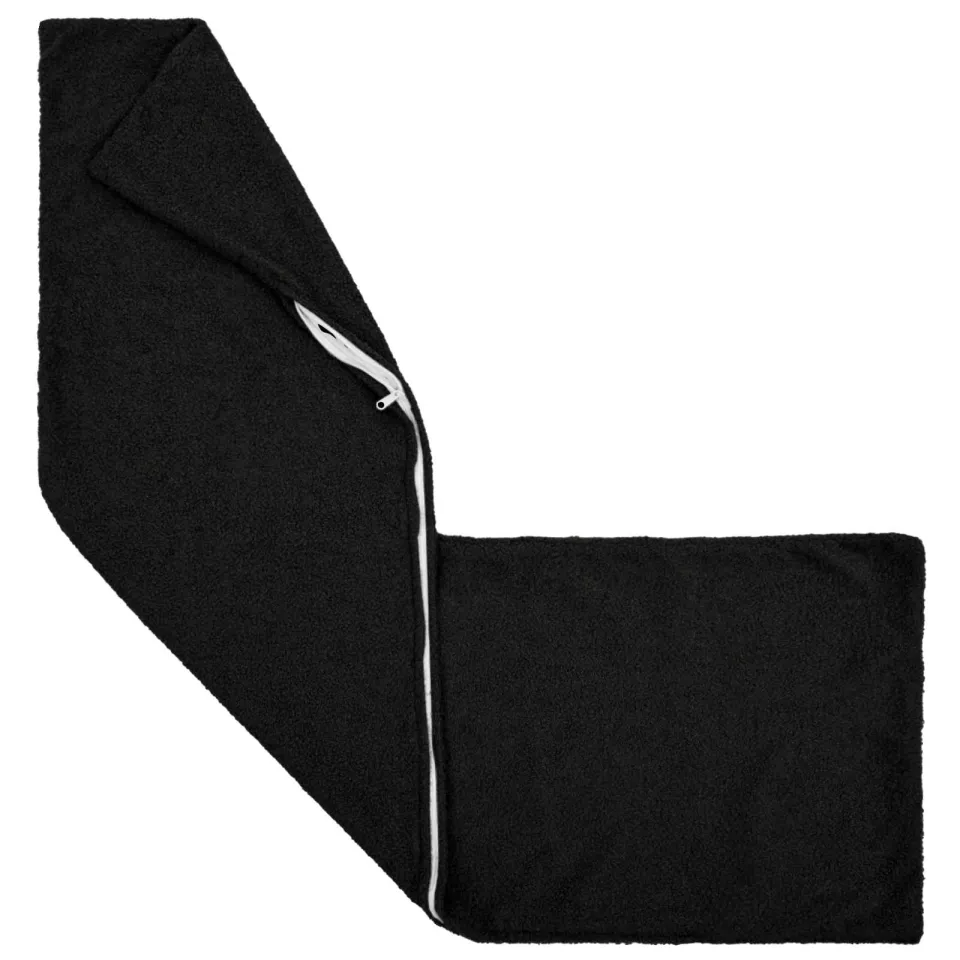 vidaXL Kussensloop 2 st HEERLEN Zwart 40 x 145 cm Bouclé, foto 4