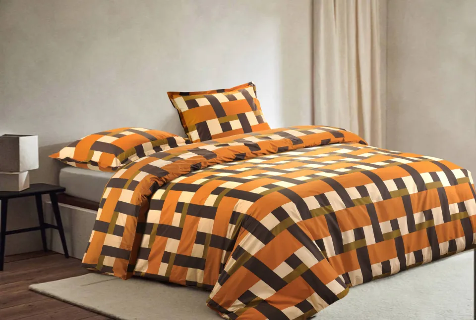 Studio LIVIT percale katoenen dekbedovertrek 2-persoons (200x220 cm) multi, foto 3