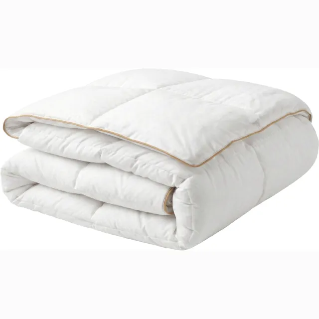 Beliani EIGER - Dekbed medium warm - Wit - 220 x 240 cm - Eendendons