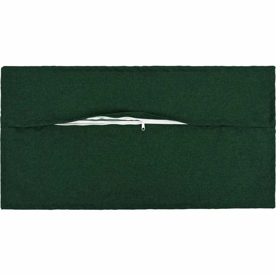vidaXL Kussensloop 6 st HOUTEN Donkergroen 40 x 70 cm Faux Linnen groen, foto 4