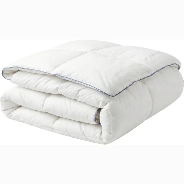 Beliani KRIVAN - Dekbed licht warm - Wit - 200 x 200 cm - Eendendons