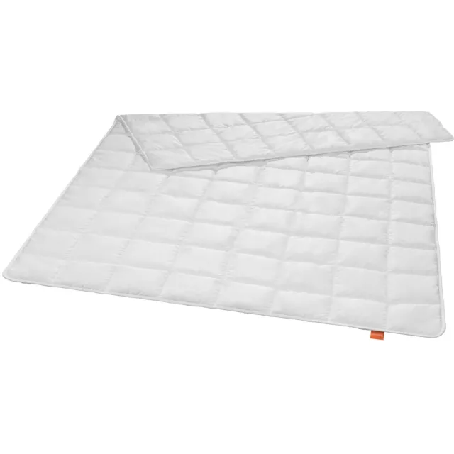Sleepling antibacterieel anti-mijt dekbed 135 x 200 cm | licht zomerdekbed (vulgewicht: 410 gr.) | Made in EU | antibacterieel | Ökotex 100 | wit