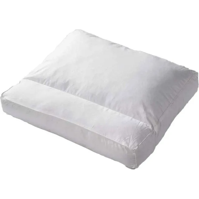 Berkbedding 1 st : Hoofdkussen met Neksteun - Orthopedisch - Anti Allergisch 60x50 cm wit