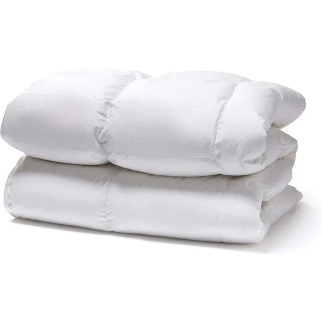 White Cloudz Donzen dekbed Graz - 90% eendendons - 260 x 240 - Voor-/najaar Wit