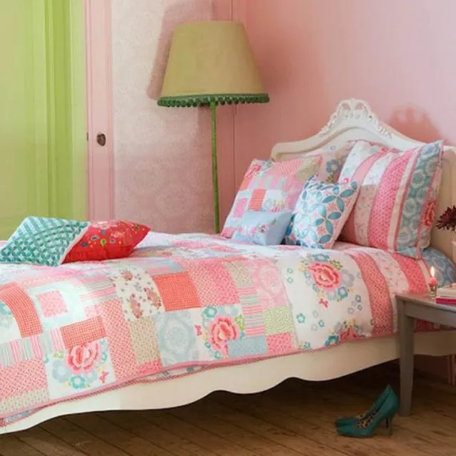 Room Seven Dentelle Dekbedovertrek - Lits-jumeaux - 240x200/220 cm - Roze
