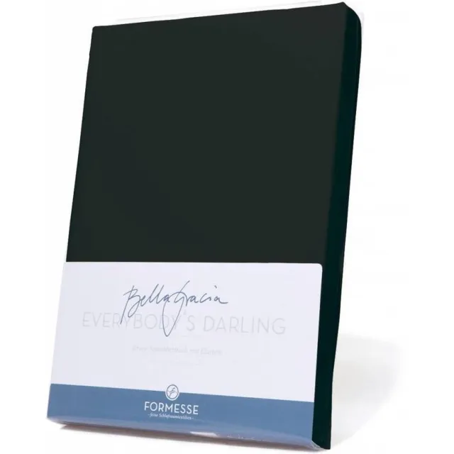 Formesse Bella Gracia Jersey Hoeslaken - Zwart (0101)
