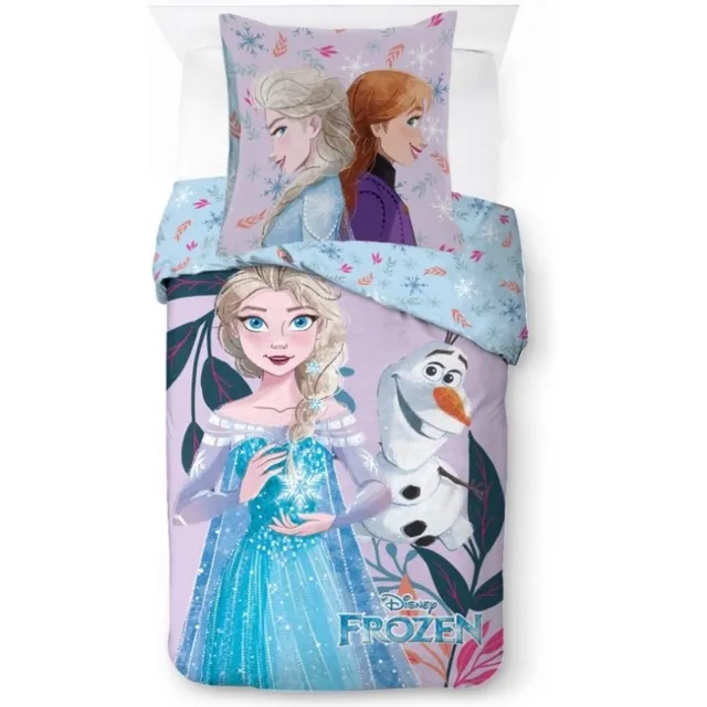 Disney Frozen Disney - Frozen - Dekbedovertrek - 140x200 Cm - 100% Katoen - Eenpersoons Multi
