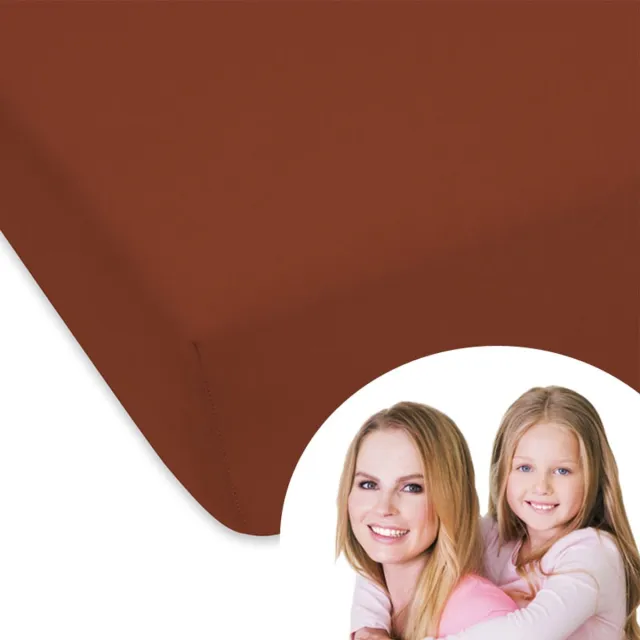 Designpremium Jersey Hoeslaken met Elastiek 100x200cm - Zacht Katoen Veelkleurig