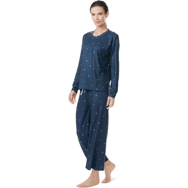 Schiesser P.J. SALVAGE CO. Pyjama l/s - P.J. Salvage Special blauw